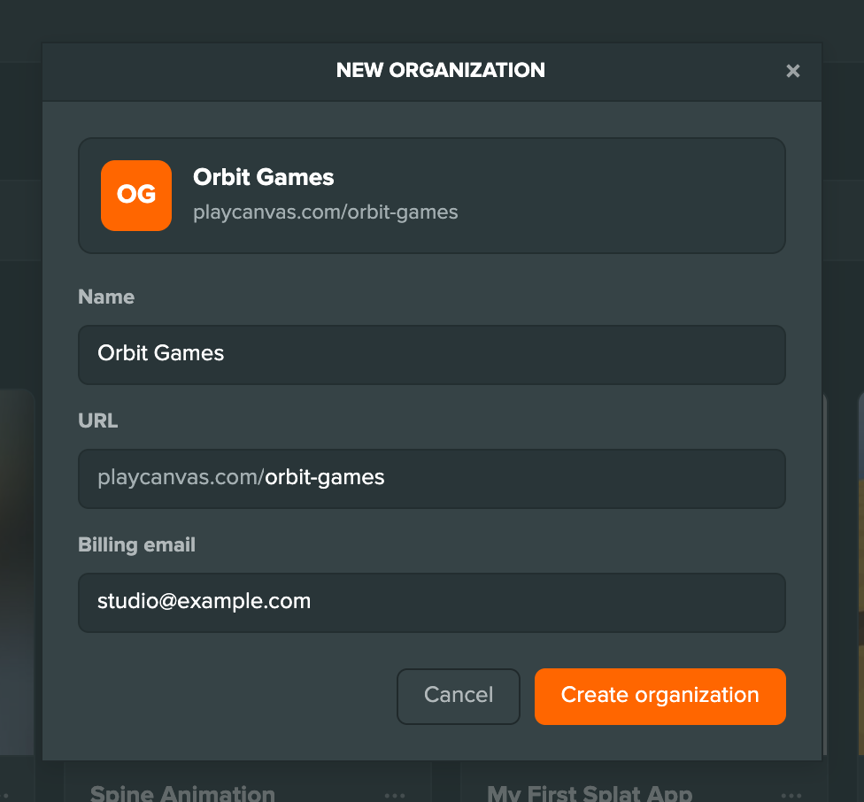 New Organization